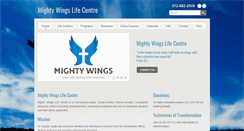 Desktop Screenshot of mightywings.co.za