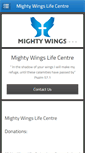 Mobile Screenshot of mightywings.co.za